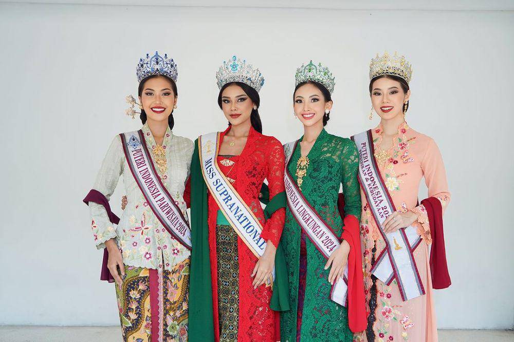 Potret Para Puteri Indonesia di Perayaan Hari Kebaya Nasional 2024 (Instagram.com/officialputeriindonesia)