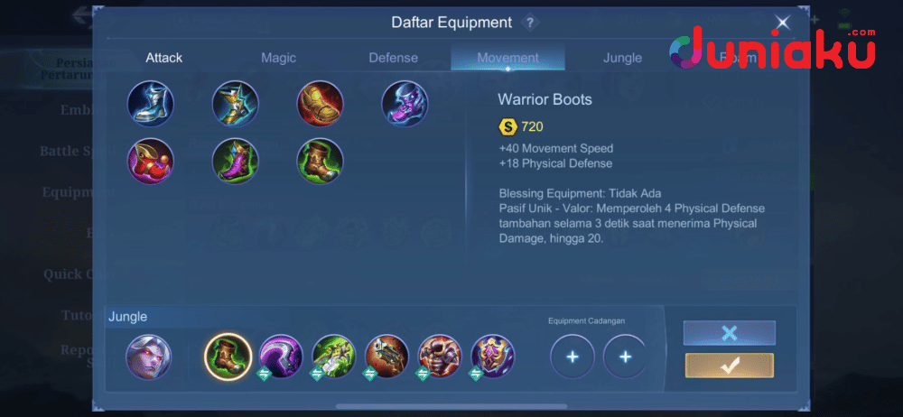 Screenshot Mobile Legends oleh Viky Nursyafira (dok. Moonton/ Mobile Legends)