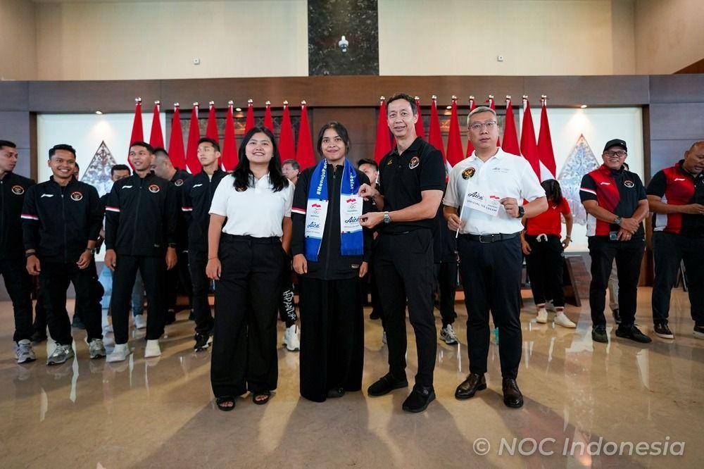 Aice siap kawal tim Indonesia di Olimpiade 2024. (Dok. NOC Indonesia)