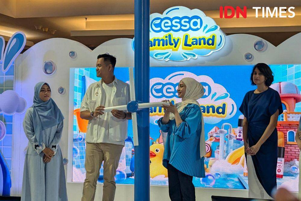 Peluncuran Cessa Personal Care–Hair & Body Wash dan Hair Lotion di Jakarta, pada Jumat (26/07/2024) (IDN Times/Misrohatun)