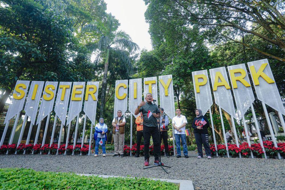 Sister City Park, Komitmen Bandung Tingkatkan Kemitraan Internasional