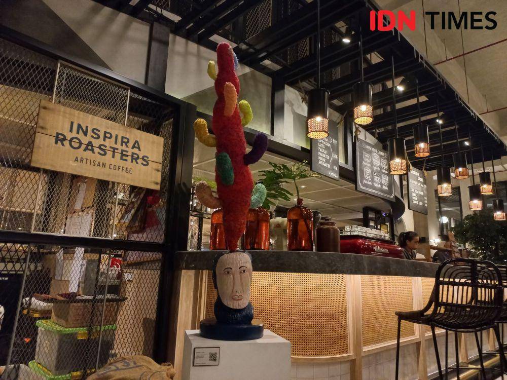 Salah satu karya yang dipamerkan (IDN Times/Yogie Fadila)