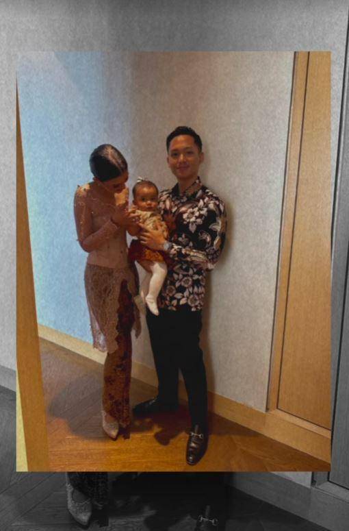 Keluarga di Akad Thariq dan Aaliyah (Instagram.com/azriel.hermansyah)