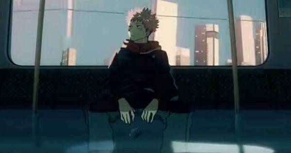 Yuji di opening anime pertamanya ( Dok. Mappa / Jujutsu Kaisen )