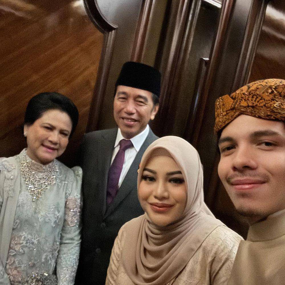 Keluarga di Akad Thariq dan Aaliyah (Instagram.com/attahalilintar)