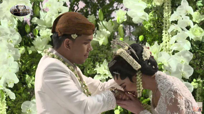 pernikahan Thariq dan Aaliyah (YouTube.com/Thariq Halilintar)