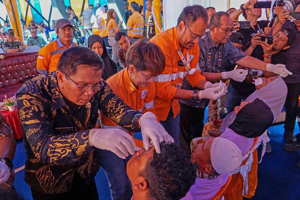 Operasi Katarak Gratis Agincourt Resources Dibuka,

Sasar 1.300 Mata