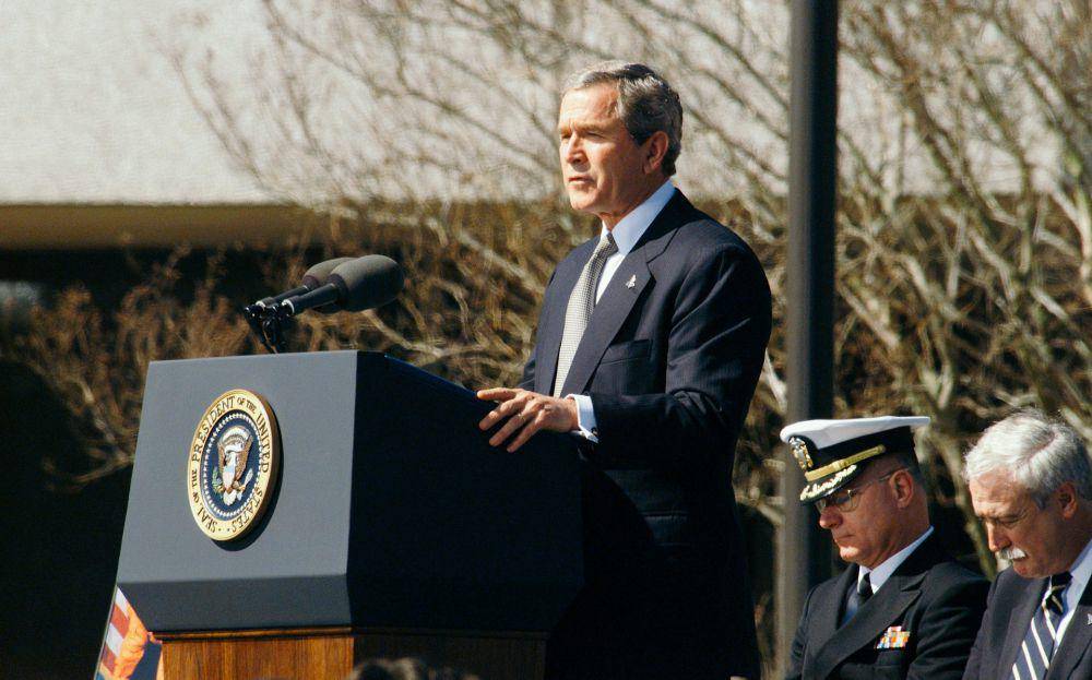 George Bush, presiden Amerika Serikat (unsplash.com/HistpryinHD)