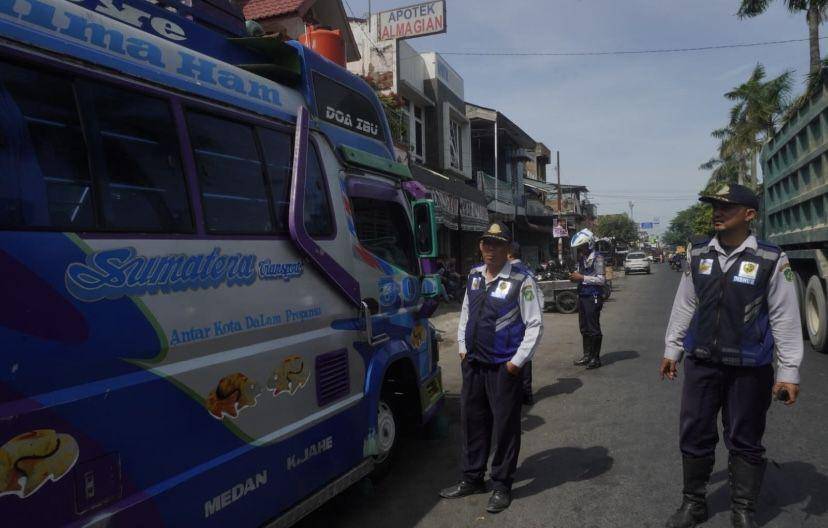 Rute untuk Pool bus diubah oleh Dinas Perhubungan Kota Medan (Dok. Diskominfo Medan)