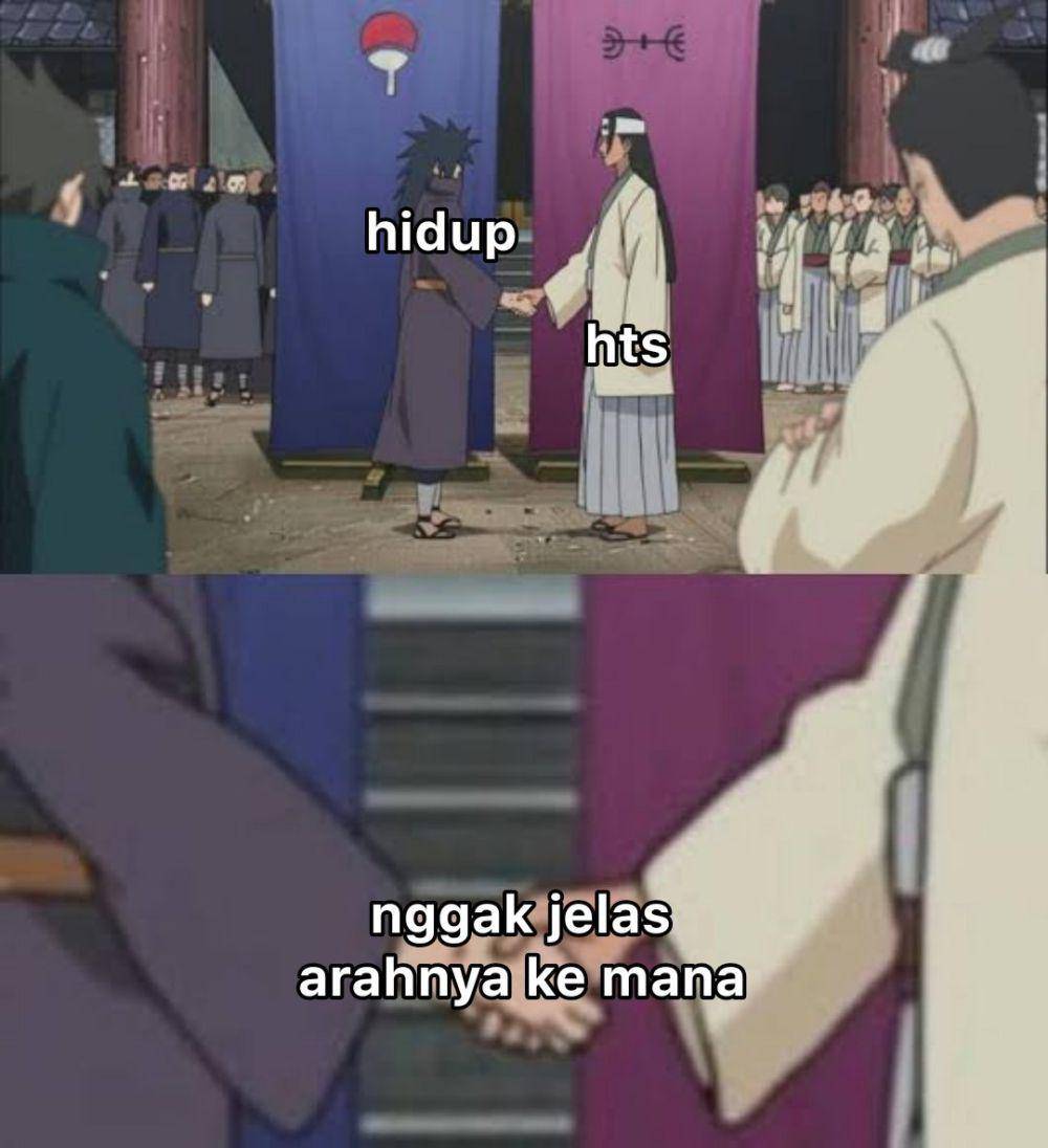 Meme dua perbedaan satu tujuan (x.com/OHMYV3NUS)