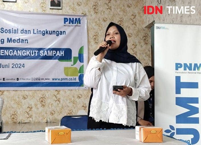 Selama 8 tahun, PNM Mekaar sudah layani 29.432 nasabah Percut Seituan (IDN Times/Eko Agus Herianto)
