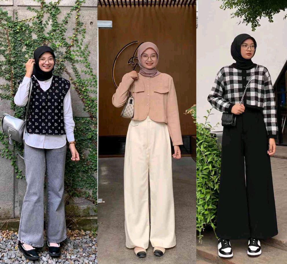 9 Ide OOTD Office Look Hijab Minimalis ala Lutvy Putri, Kerja Nyaman dan Modis!