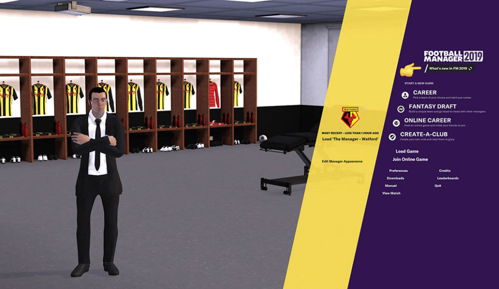 dok. Sports Interactive/ Football Manager 2019