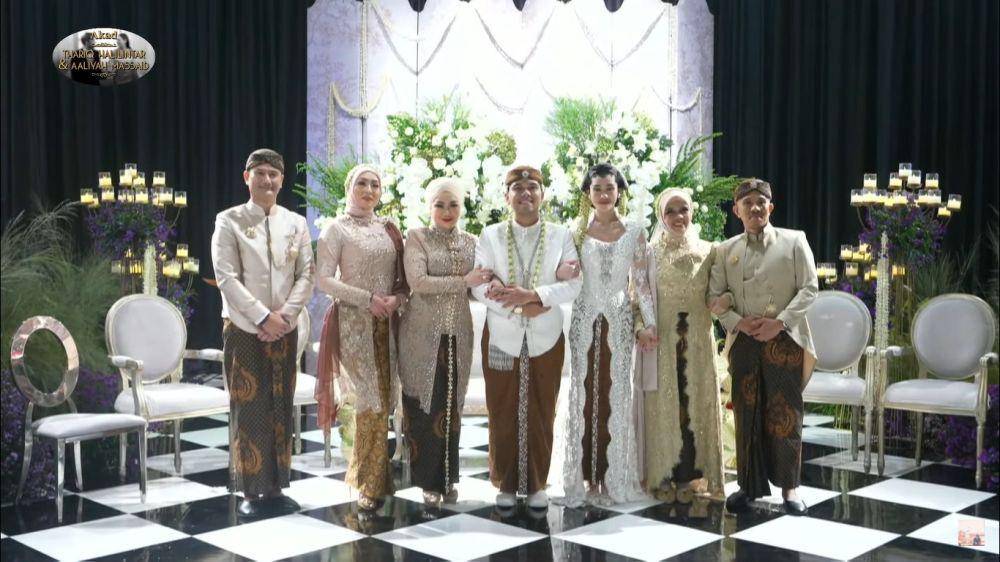Gaya Keluarga di Akad Nikah Aaliyah-Thariq (YouTube.com/@ThariqHalilintar)