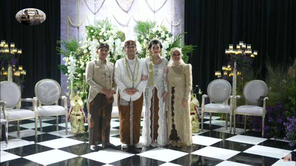Gaya Keluarga di Akad Nikah Aaliyah-Thariq (YouTube.com/@ThariqHalilintar)
