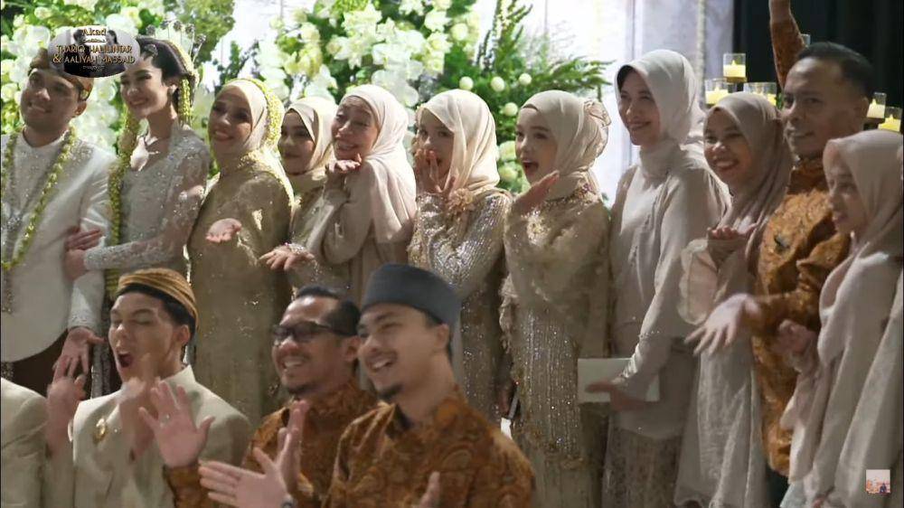 Gaya Keluarga di Akad Nikah Aaliyah-Thariq (YouTube.com/@ThariqHalilintar)