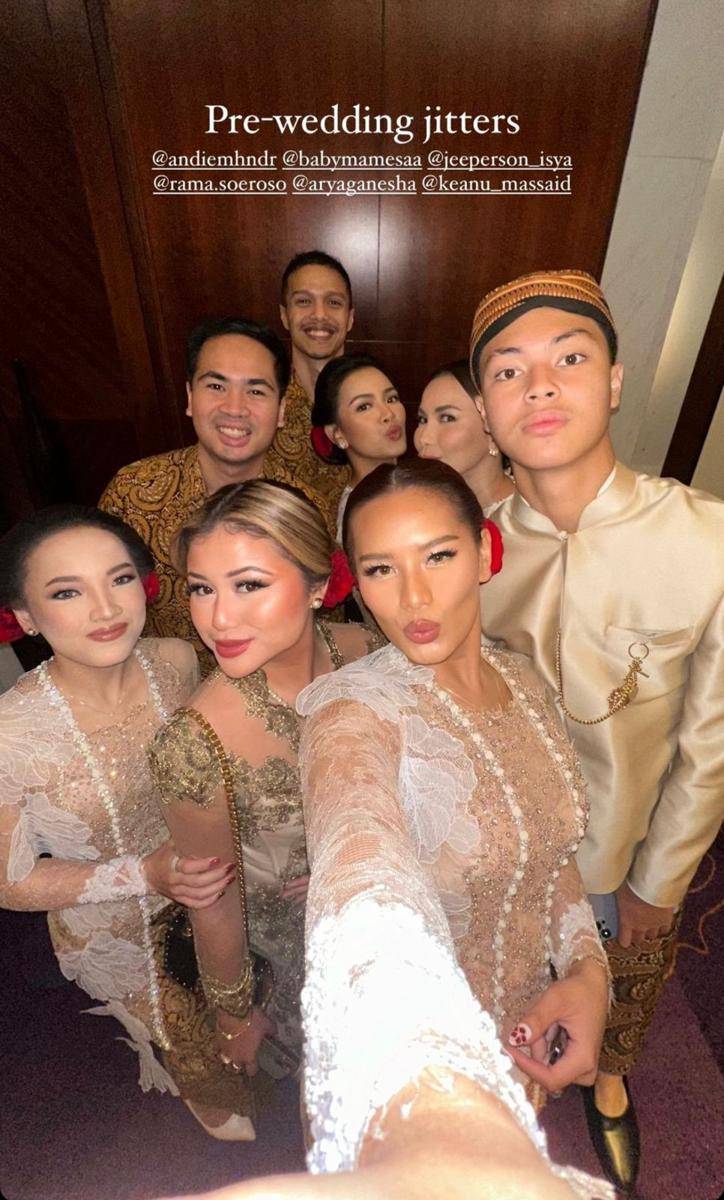 Gaya Keluarga di Akad Nikah Aaliyah-Thariq (instagram.com/zahwamassaid)
