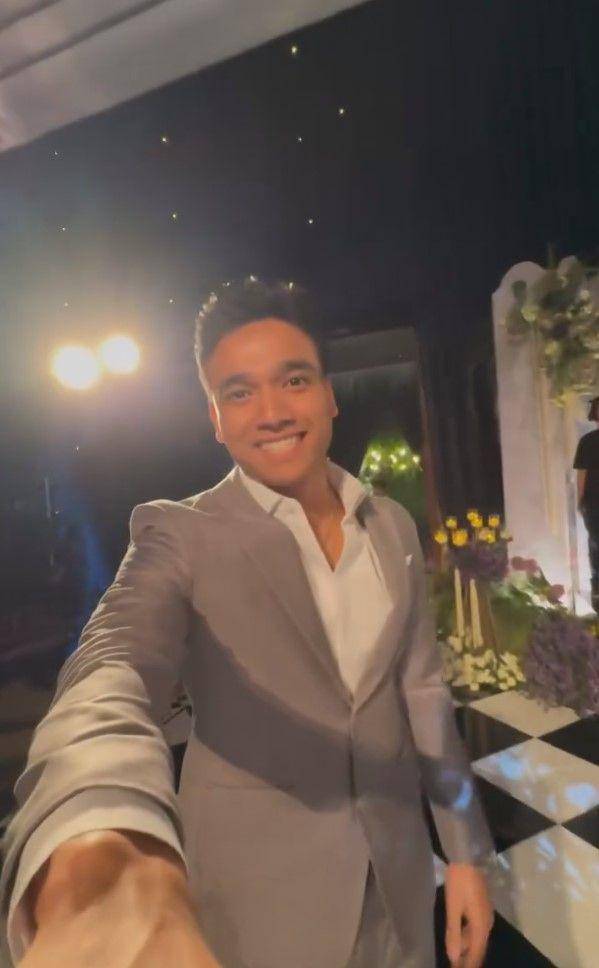 potret Fadly Faisal di nikahan Thariq Halilintar (instagram.com/fadlyfsl_)