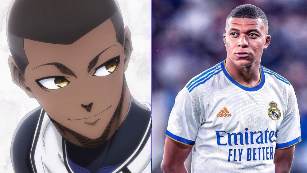 Julian Loki dan Kylian Mbappe (x.com/bluelockfess/|x.com/onlyrmcfnews)