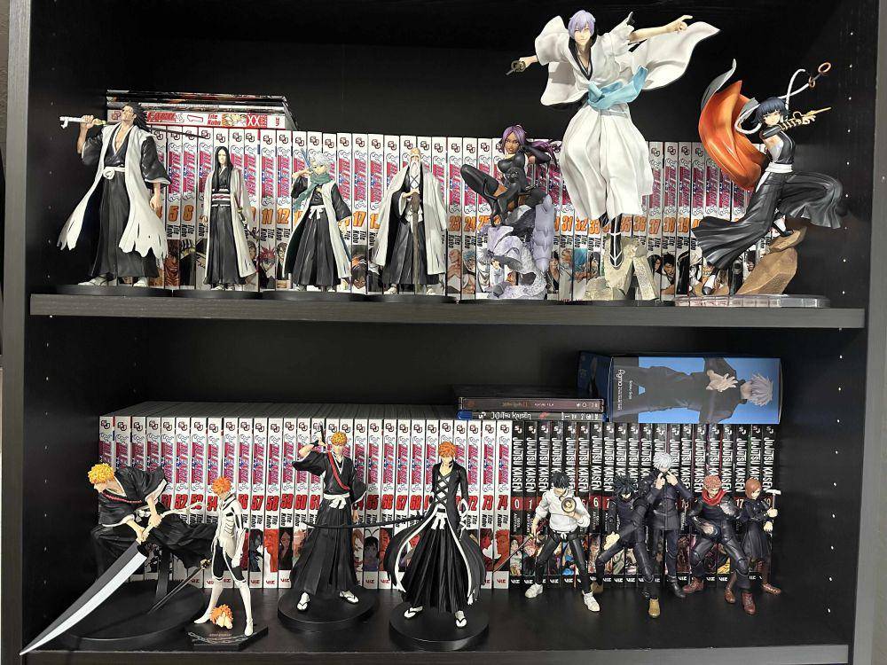 potret koleksi figur aksi Bleach (reddit.com/user/glitchexalted)
