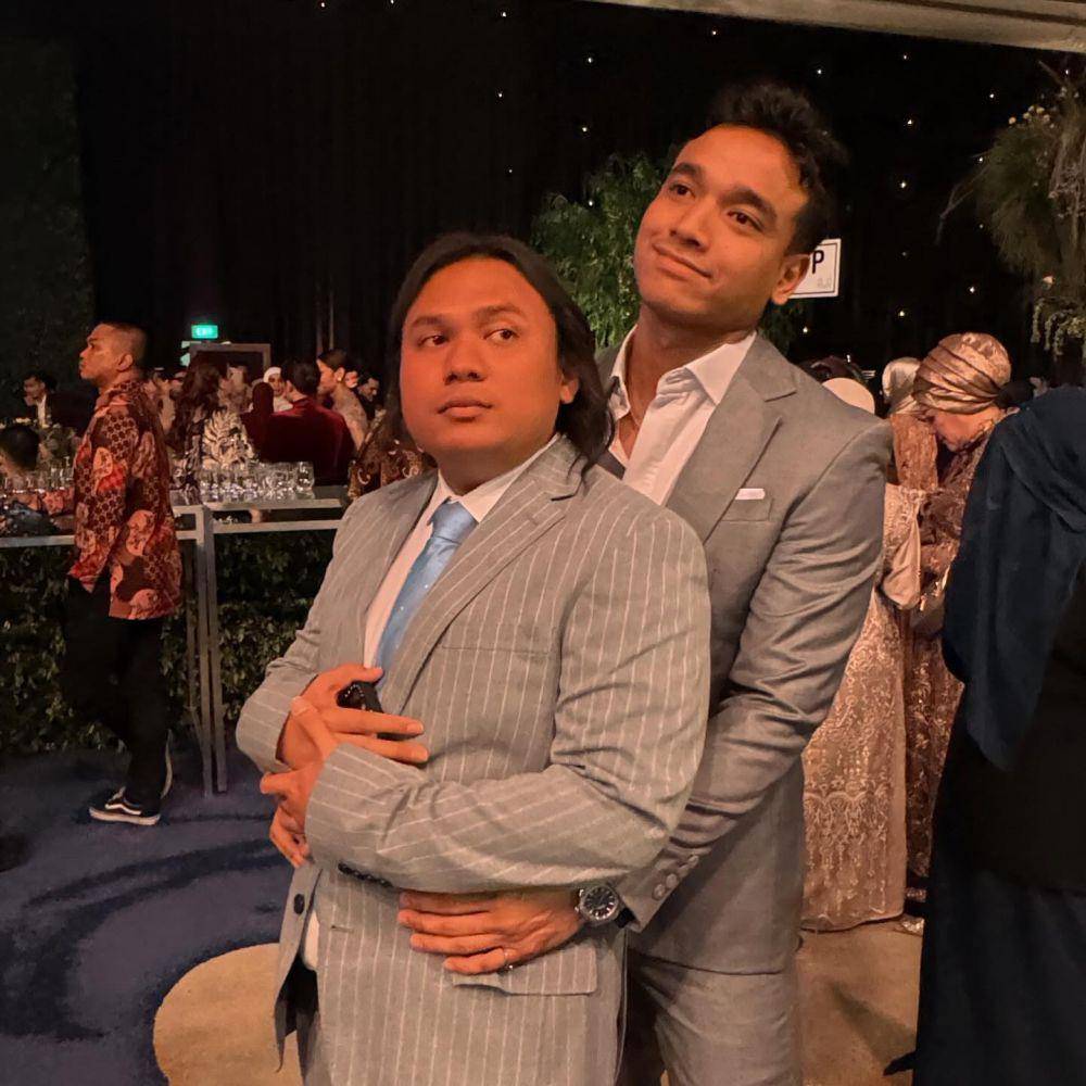 potret Fadly Faisal di nikahan Thariq Halilintar (instagram.com/fadlyfsl_)