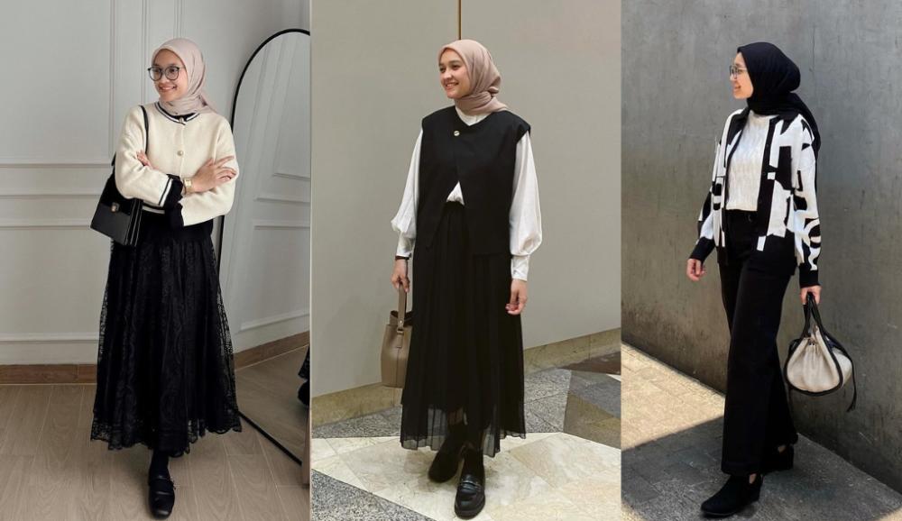 10 Inspirasi Korean Look Style ala Alaeka Bachir, Dominasi Hitam!