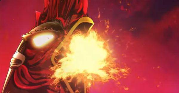 Keiji menyemburkan serangannya ( Dok. vizmedia / Rooster Fighter )