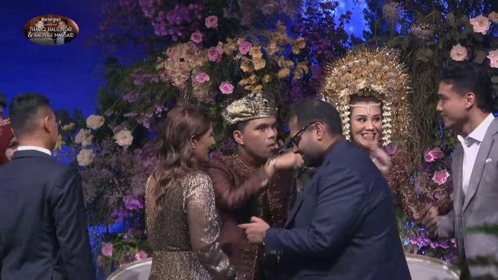 potret Fadly Faisal di nikahan Thariq Halilintar (youtube.com/thariqhalilintar)