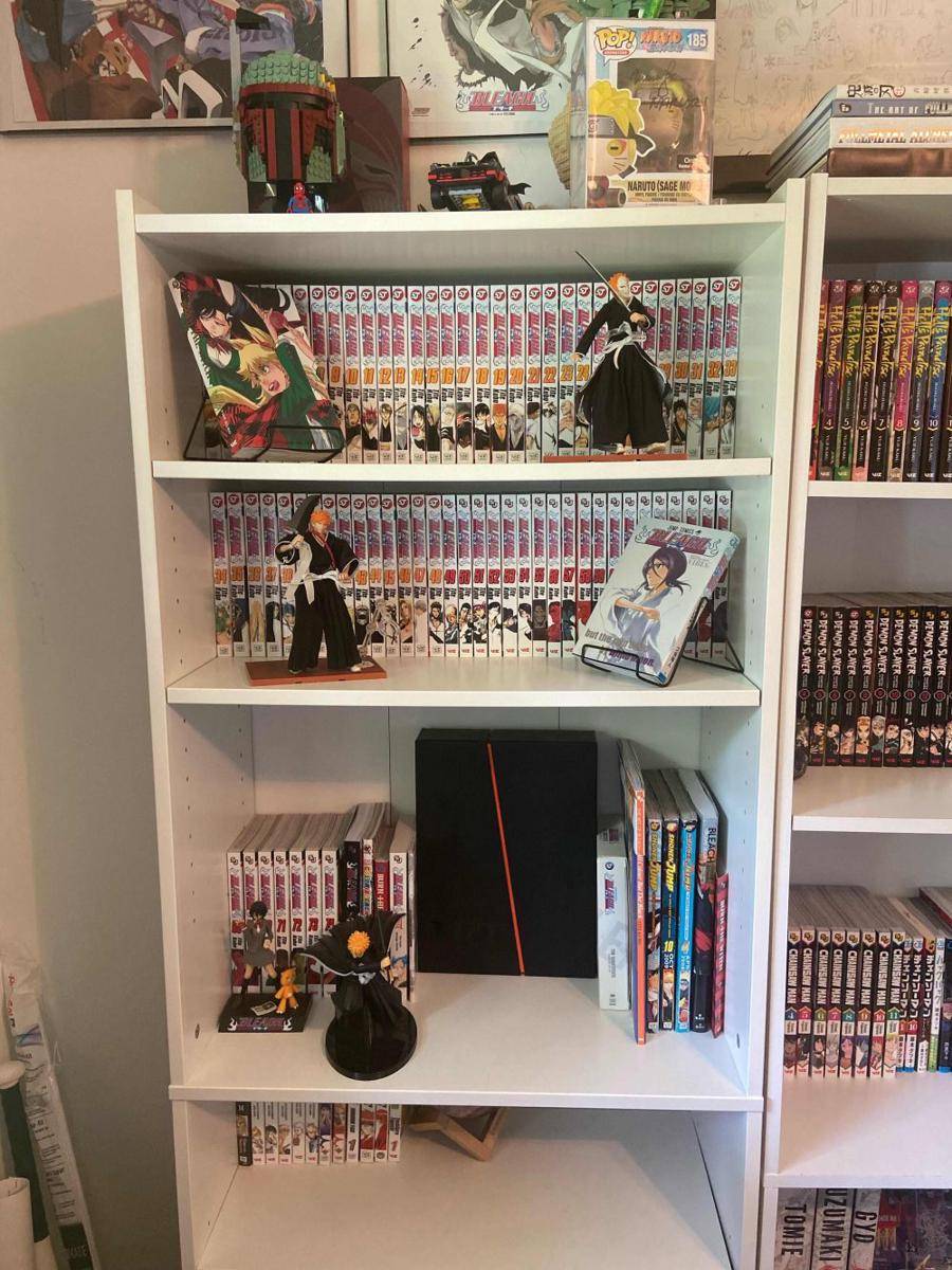 potret koleksi figur aksi Bleach (reddit.com/user/GioElNene)