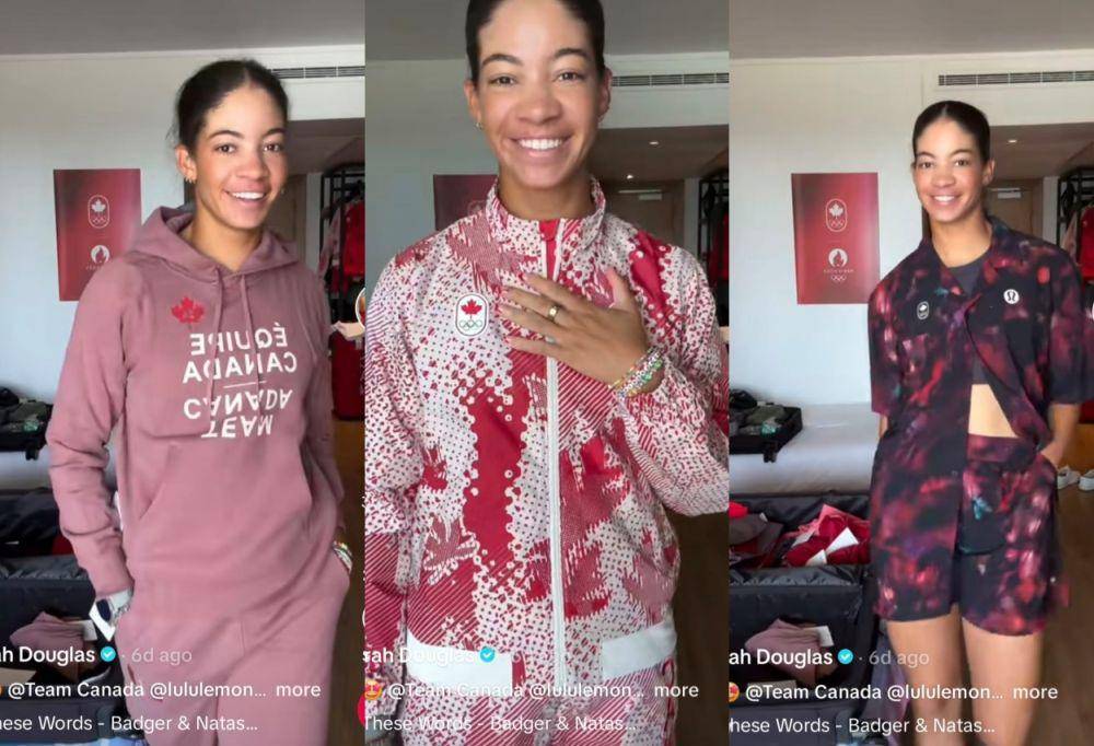 isi Athlete Kit di Olimpiade Paris 2024 (tiktok.com/sarahmdouglas)