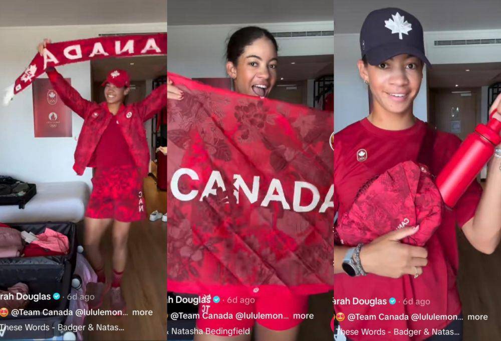 isi Athlete Kit di Olimpiade Paris 2024 (tiktok.com/sarahmdouglas)