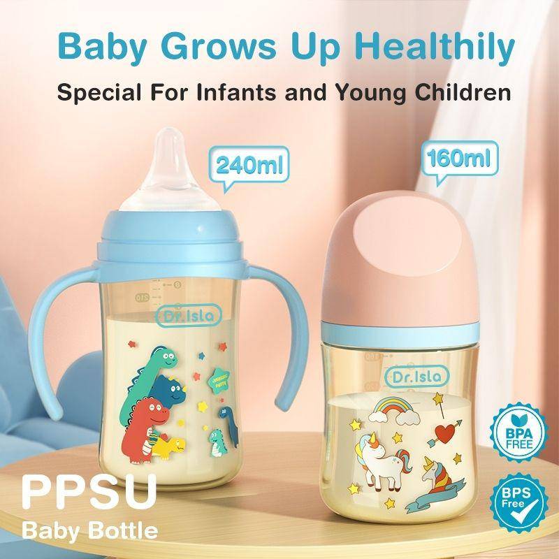Rekomendasi botol susu antikolik bisa untuk new born (Shopee.co.id/Dr.Isla Official Shop)