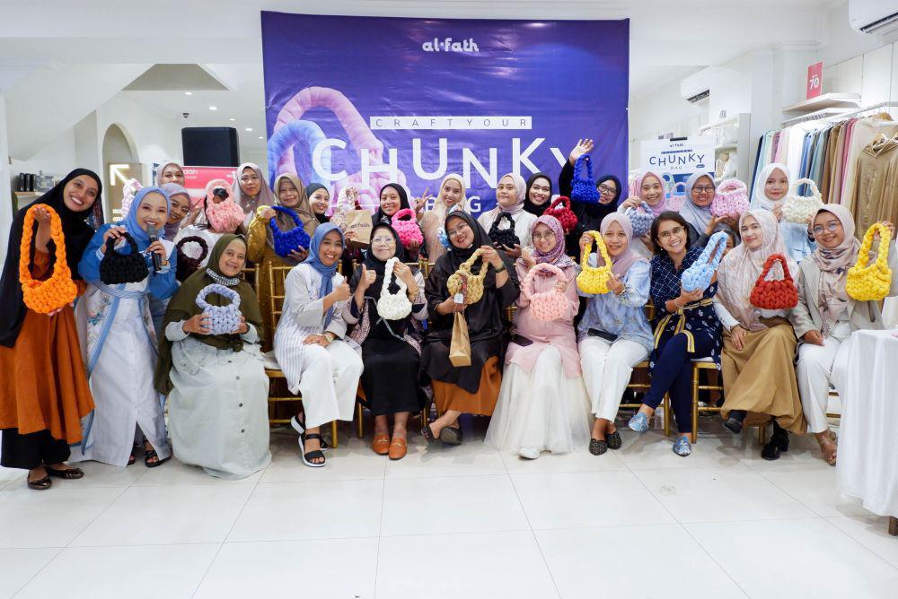 Craft Your Chunky Bag #3, di Al Fath Urip Sumoharjo, Sabtu (27/7/2024). (Dok. Istimewa)
