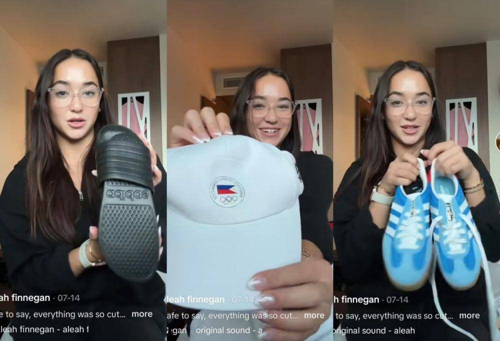 isi Athlete Kit di Olimpiade Paris 2024 (tiktok.com/alleahfinnegan)