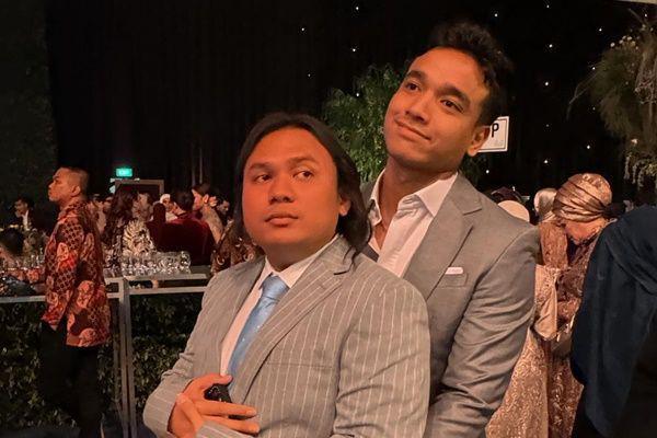 7 Potret Fadly Faisal di Nikahan Thariq dan Aaliyah, Ikut Bahagia