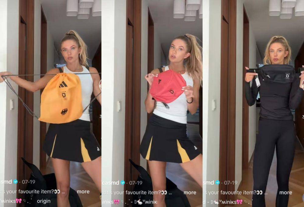 isi Athlete Kit di Olimpiade Paris 2024 (tiktok.com/alicasmd)