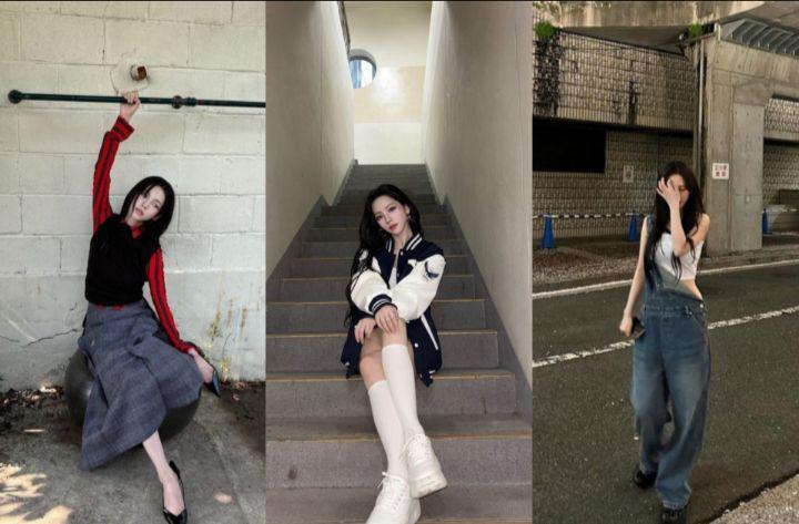 10 Ide Outfit Hangout ala Karina aespa, Modis Kekinian!