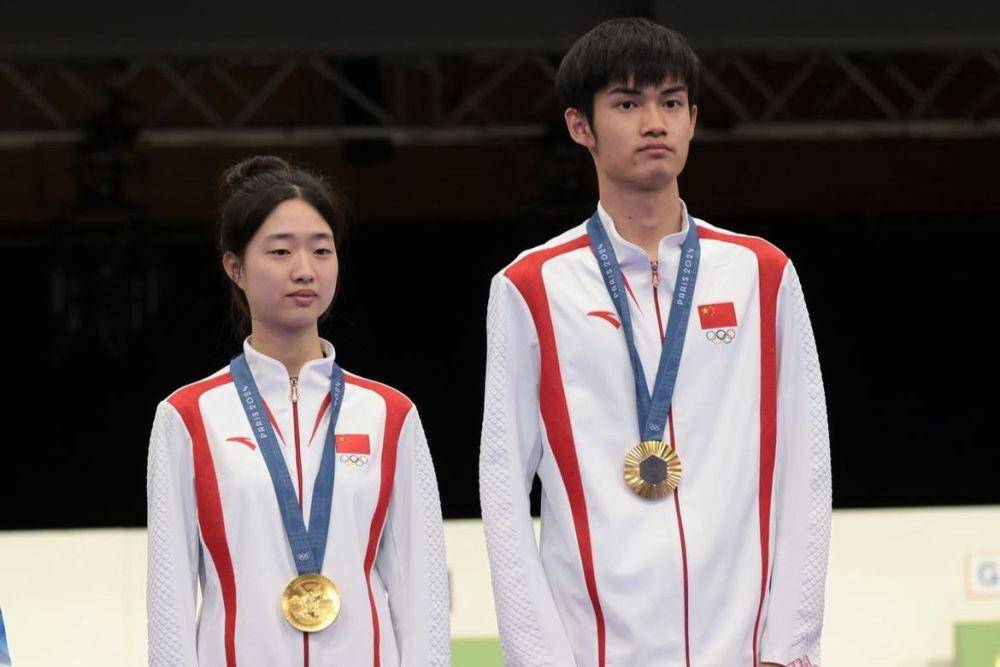 Tim menembak China raih medali emas pertama di Olimpiade 2024 Paris (Instagram.com/issf_official)