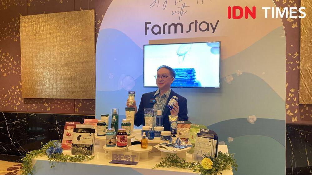 Grand Launching Farmstay yang berlangsung pada Kamis (25/3/24) di Hotel Mulia Senayan, Jakarta Pusat. (IDN Times/Dina Fadillah Salma)