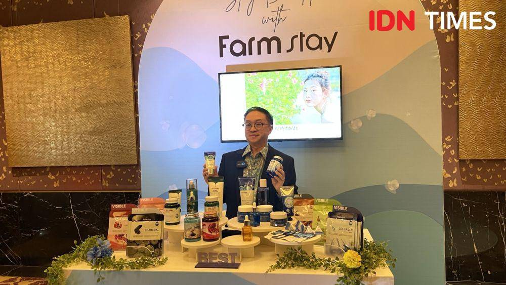 Grand Launching Farmstay yang berlangsung pada Kamis (25/3/24) di Hotel Mulia Senayan, Jakarta Pusat. (IDN Times/Dina Fadillah Salma)