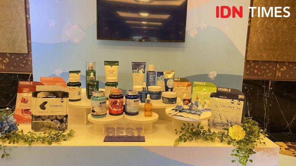 Grand Launching Farmstay yang berlangsung pada Kamis (25/3/24) di Hotel Mulia Senayan, Jakarta Pusat. (IDN Times/Dina Fadillah Salma)