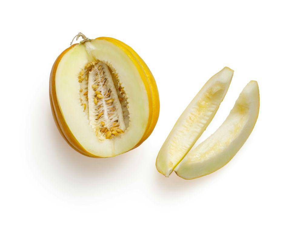 Potret buah melon kuning (unsplash.com/mockupgraphics)