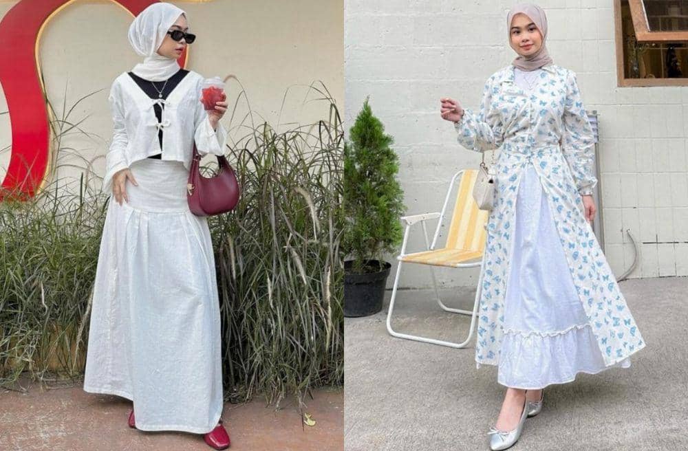 10 Ide Styling White Skirt ala Nola Clara, Anggun dan Elegan!