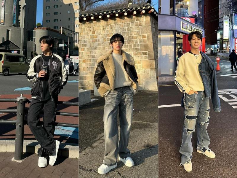 8 Inspirasi Street Style Kekinian ala NuNew Chawarin, Swag nan Trendi!