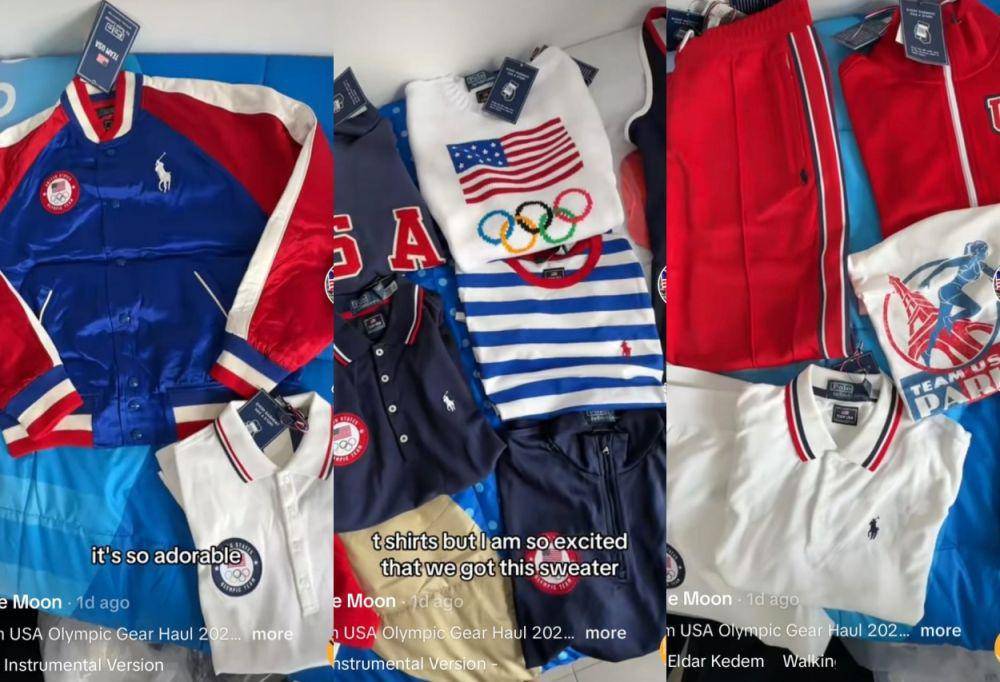 isi Athlete Kit di Olimpiade Paris 2024 (tiktok.com/Katie Moon)