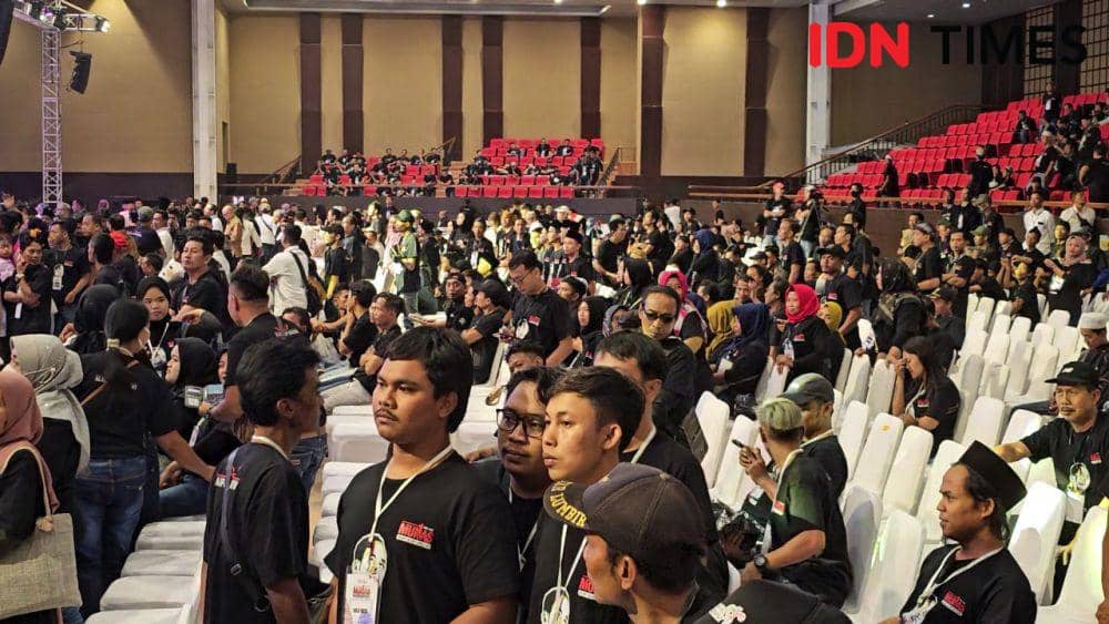 Munas Alap-Alap Jokowi di De Tjolomadoe, Karanganyar. (IDN Times/Larasati Rey)