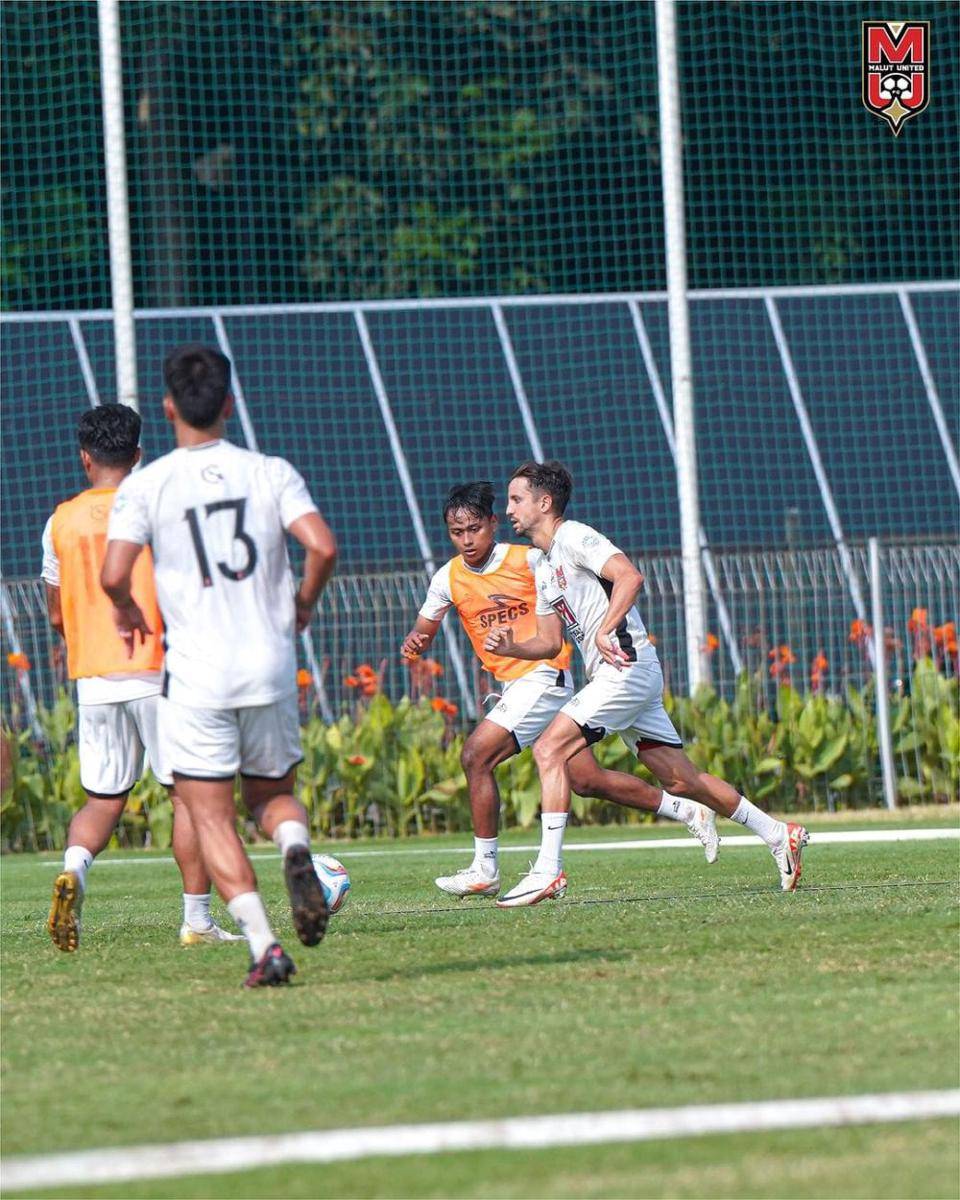 Pemain Malut United FC saat berlatih. IDN Times/ istimewa