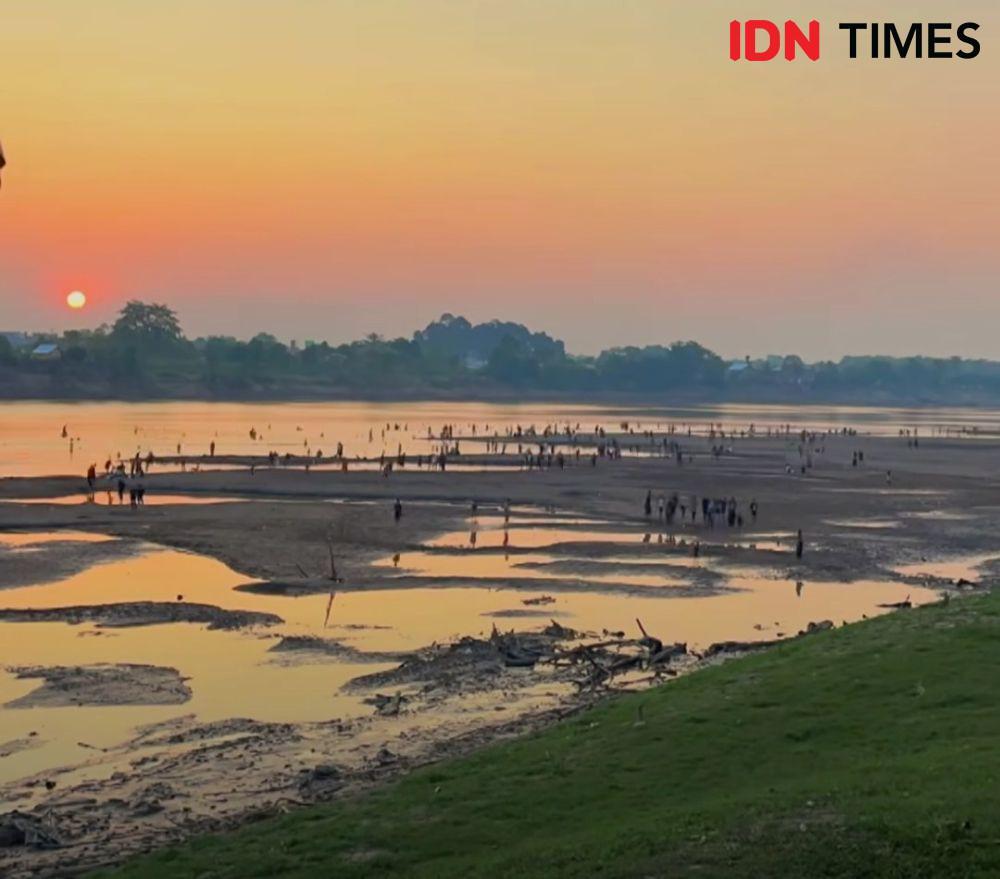 Pantai Bongen Sekayu Kembali Muncul, Fenomena Langka Setiap Kemarau