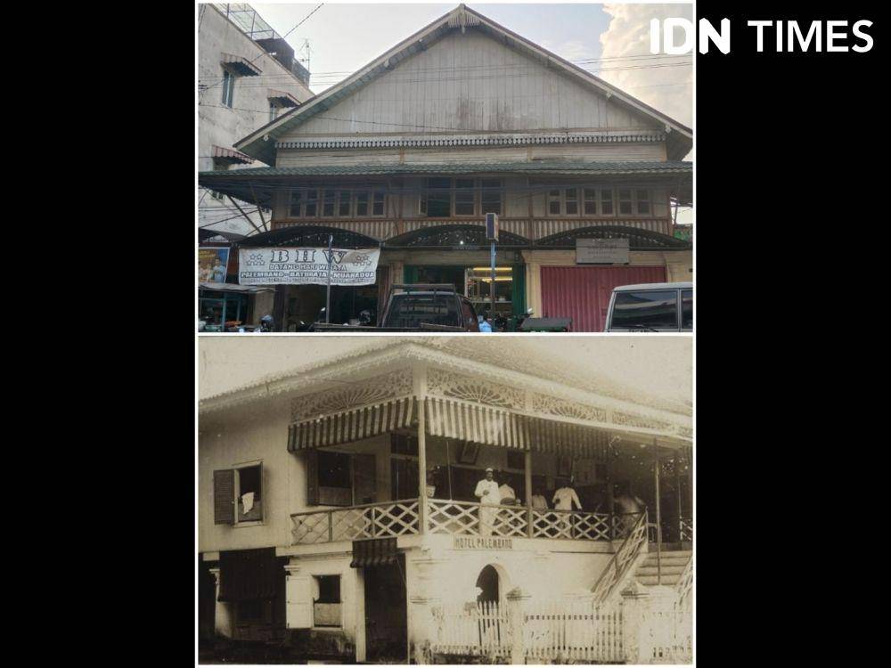 Menelusuri jejak Hotel Pertama Palembang di Kawasan 17 Ilir yang berdiri sekitar tahun 1905 (IDN Times/Dok. Feny Maulia Agustin)