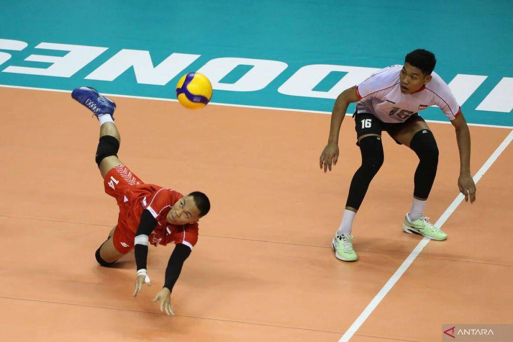Indonesia di AVC U-20 2024. (ANTARA FOTO/Moch Asim)